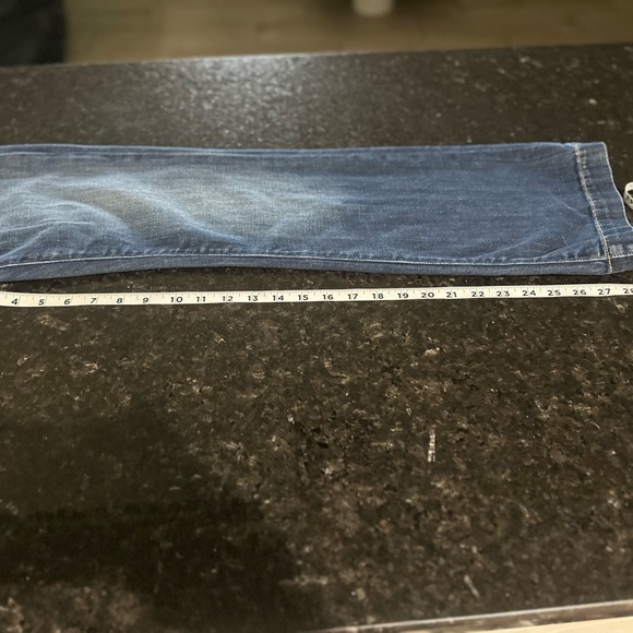 Gap 1969 Long & Lean Medium Tint Sz 27/4 Women's Blue Jeans - Picture 6 of 8